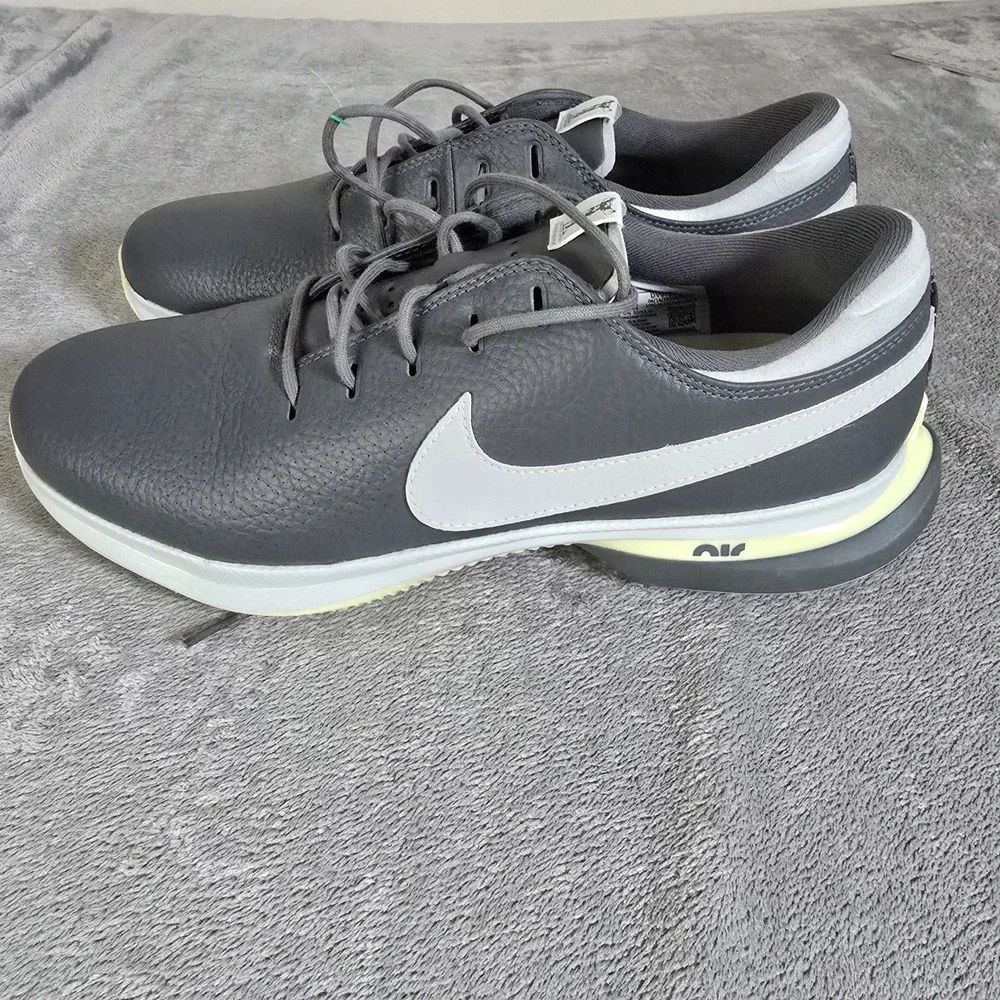 Nike Golf Shoes Mens 12 Gray Air Zoom Victory Tour 3 Iron Silver DV6798-001